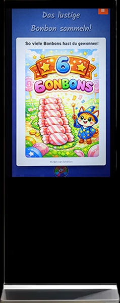 digitales Glücksrad mieten